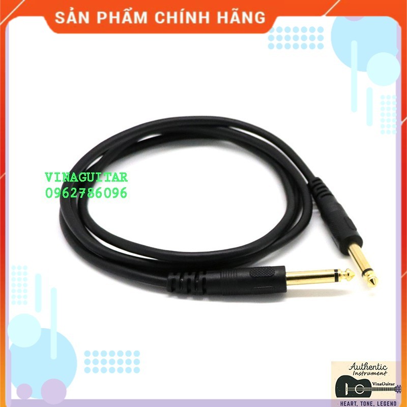 Dây line (Jack 6 li) cắm đàn Guitar ra loa dài 1,5m 3m - Nhaccu3so