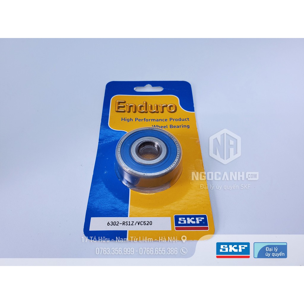 Bạc đạn xe máy skf enduro 6302-rs1z/vc520