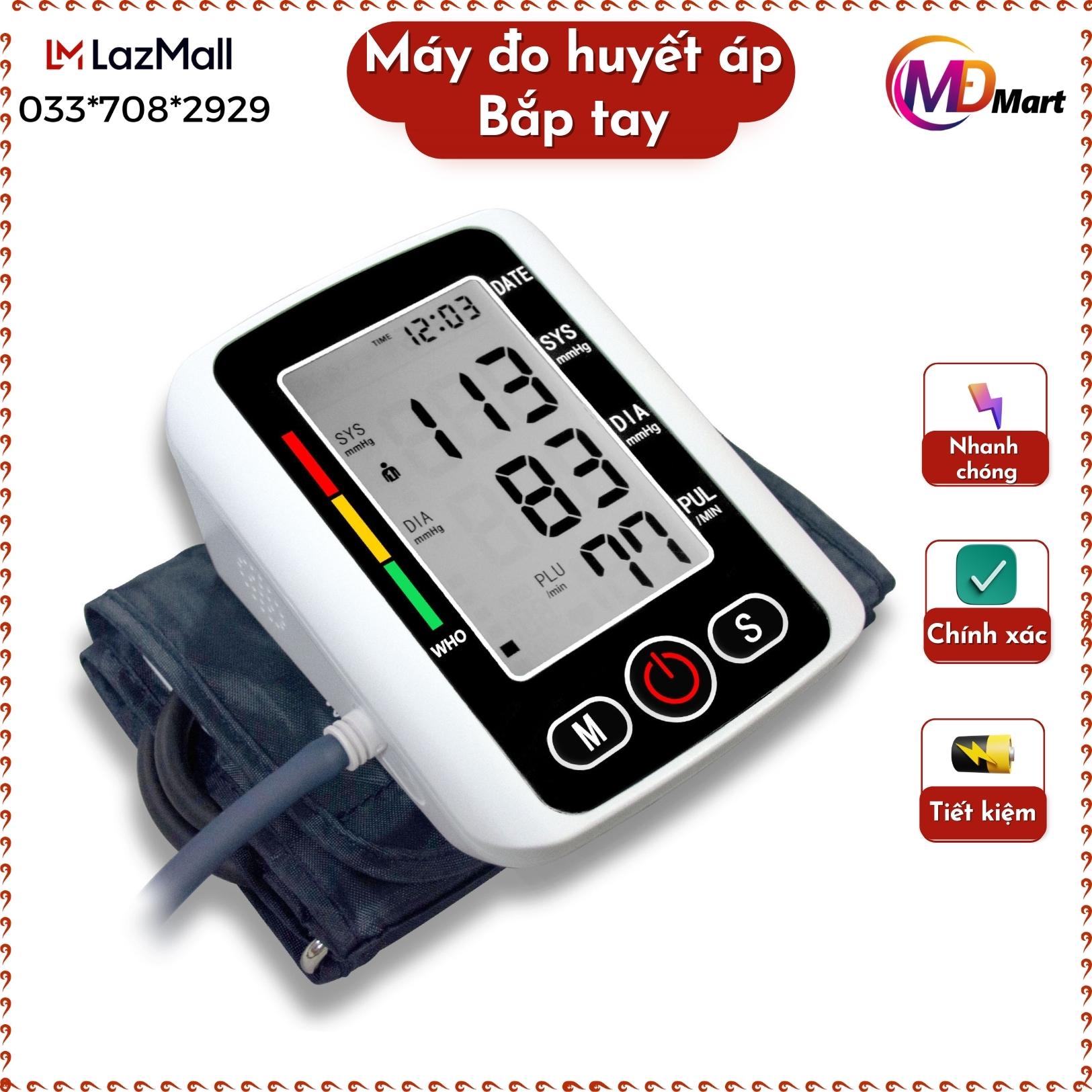 Máy đo huyết áp bắp tay KB501 - Đo huyết áp điện tử sử dụng dễ dàng