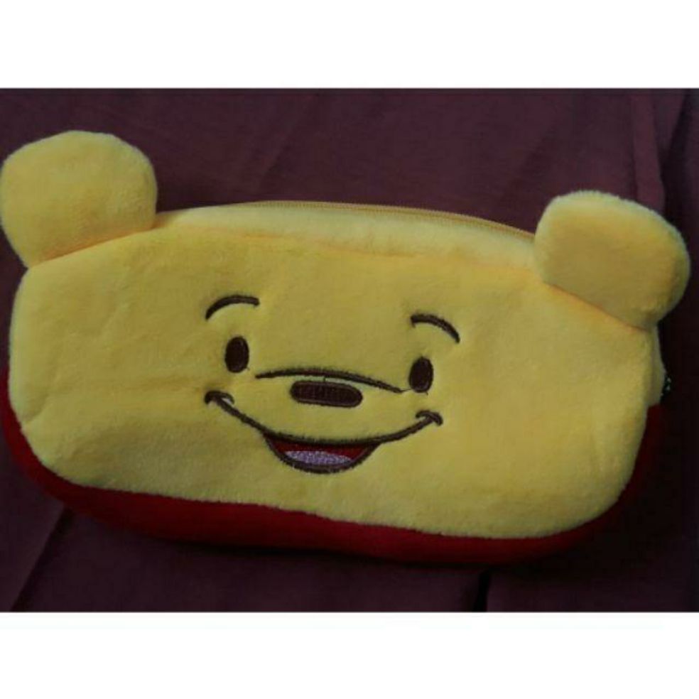 Bóp viết Nhung 1 ngăn Gấu Pooh