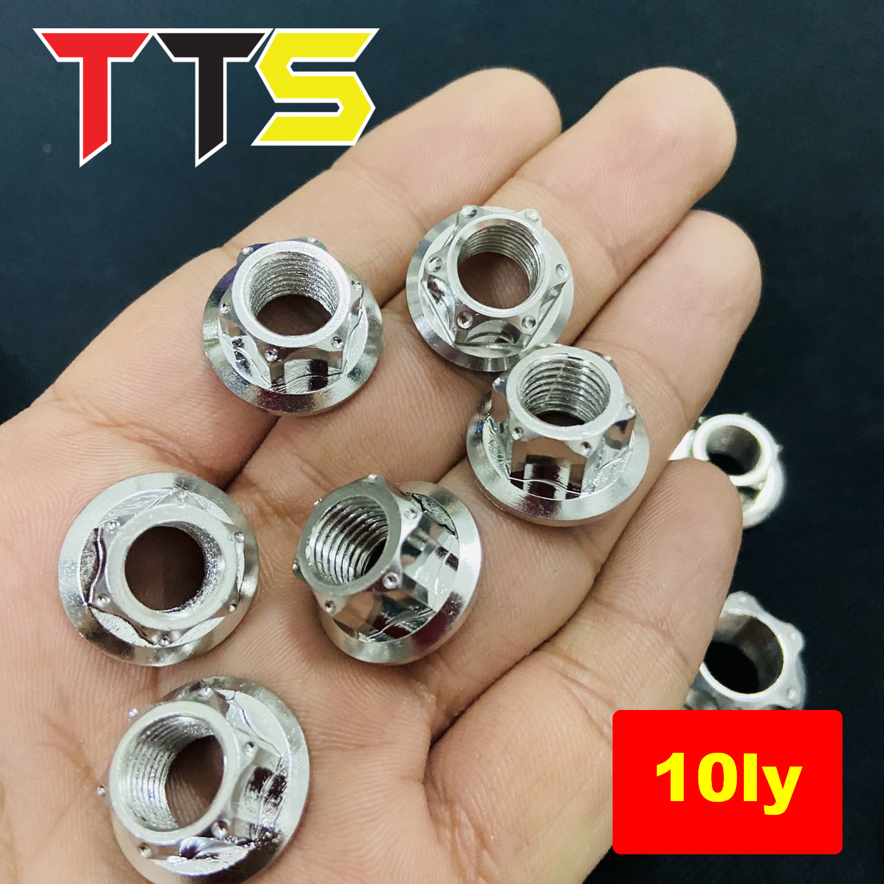 [HCM]Tán salaya đầu hở lổ 10ly bắt chân phuộc cốt gắp cùi dĩa xe máy HONDA YAMAHA SUZUKI