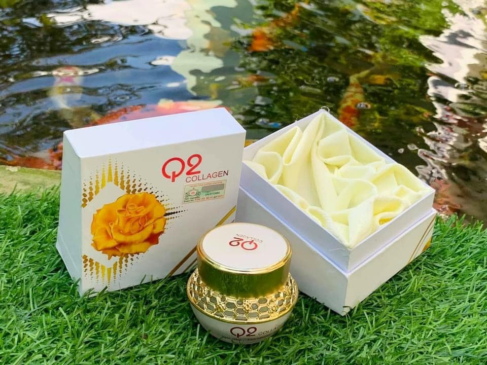 Kem q2 nám collagen trắng da 2021