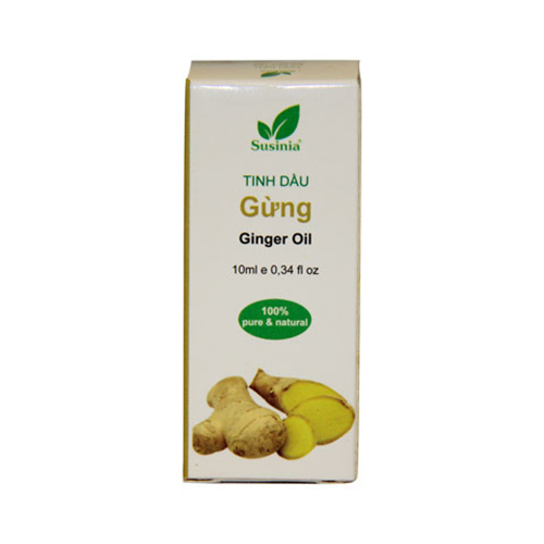 Tinh dầu gừng nguyên chất susinia 10ml lọ 10ml