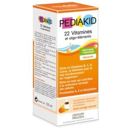 Vitamin PediaKid tổng hợp bổ sung 22 vitamin