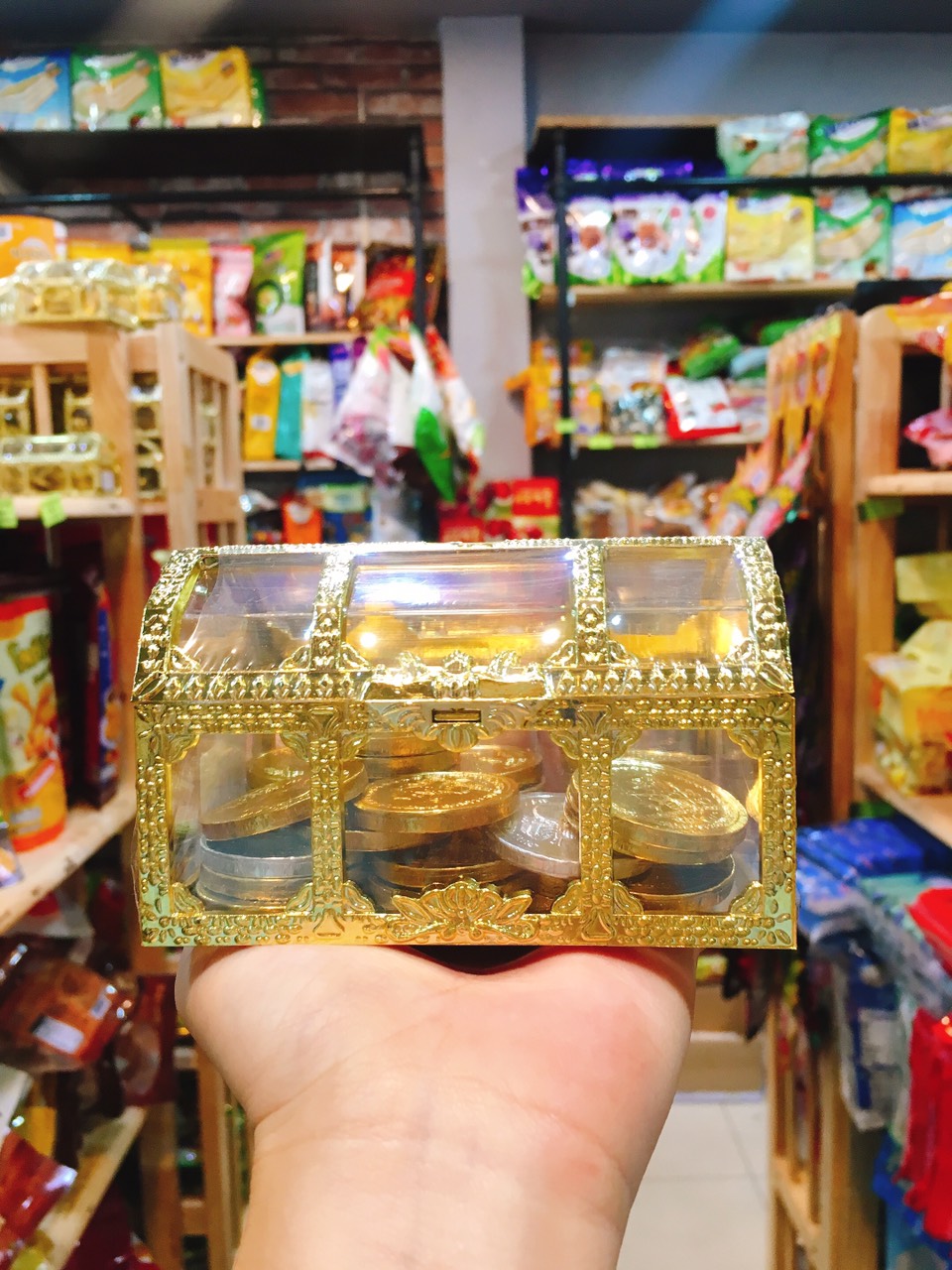 [HCM]RƯƠNG SOCOLA ĐỒNG TIỀN VÀNG THÁI LAN