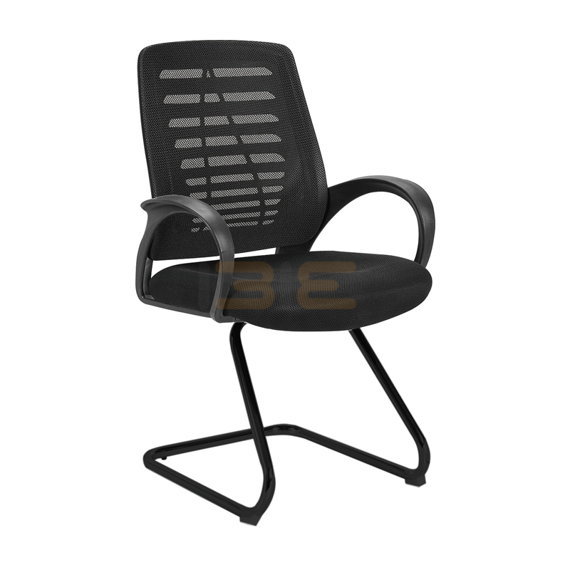 [Freeship] Ghế phòng họp chân quỳ sắt sơn tĩnh điện IBIE IB503 lưng lưới có tay