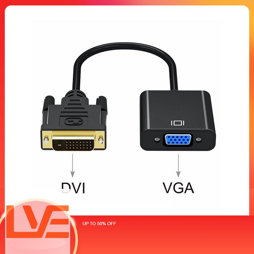 Cáp chuyển đổi dvi sang vga