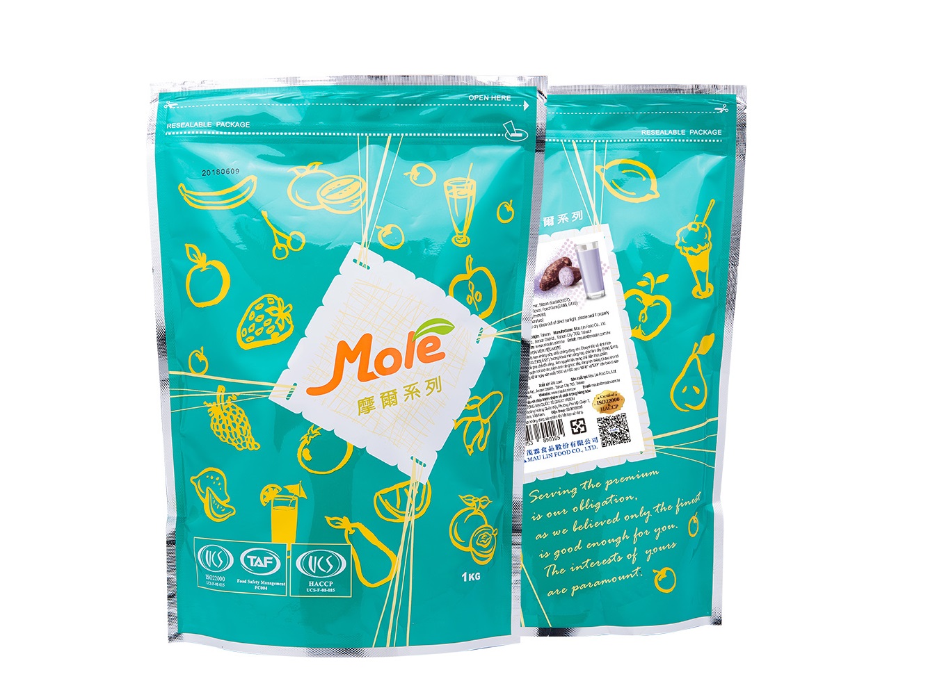 Bột Hương Khoai Môn More / Bột vị khoai môn / Bột trà sữa khoai môn / Bột trà sữa Đài Loan vị Khoai môn / Bột trà sữa khoai môn Maulin