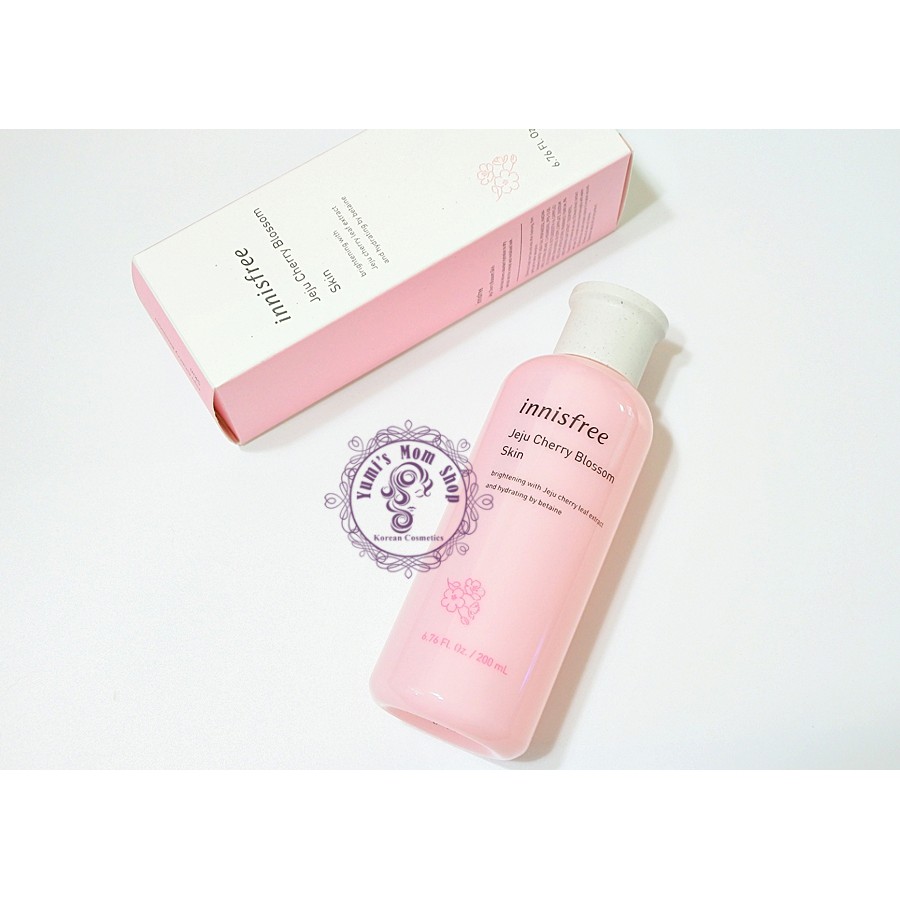 Nước Cân Bằng Innisfree Jeju Cherry Blossom Skin