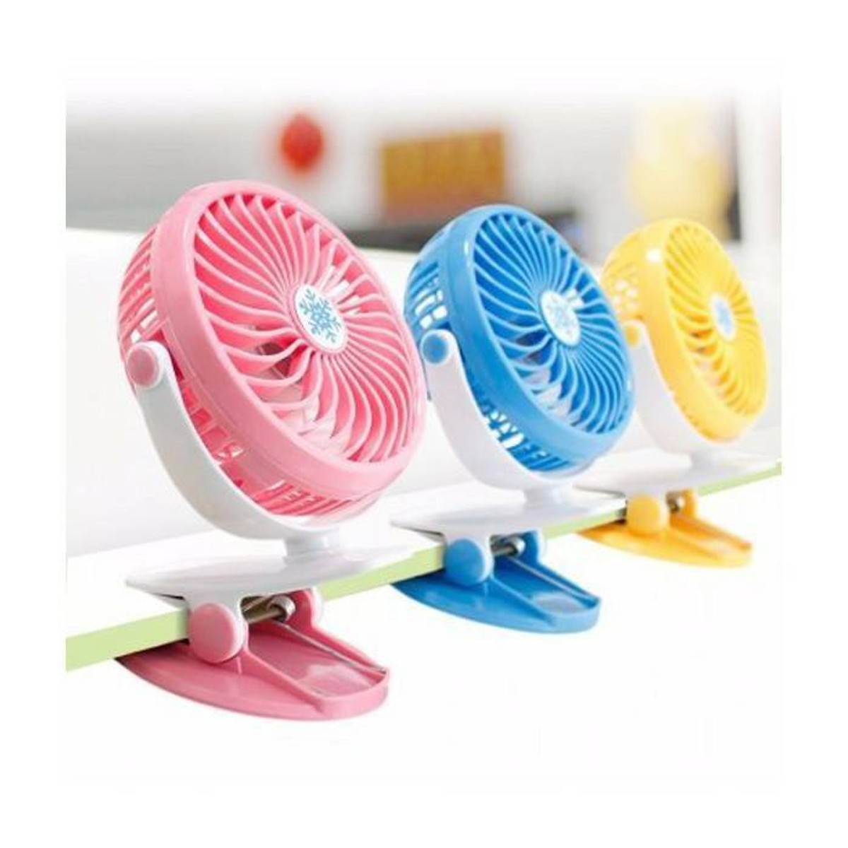 Quạt Mini Sạc Pin Kẹp Bàn Xoay 360 Độ Tiện Dụng ML-F168, Quạt Kẹp Bàn Không Chiếm Không Gian Siêu Mát Mẻ Với 3 Tốc Độ Gió Thông Minh