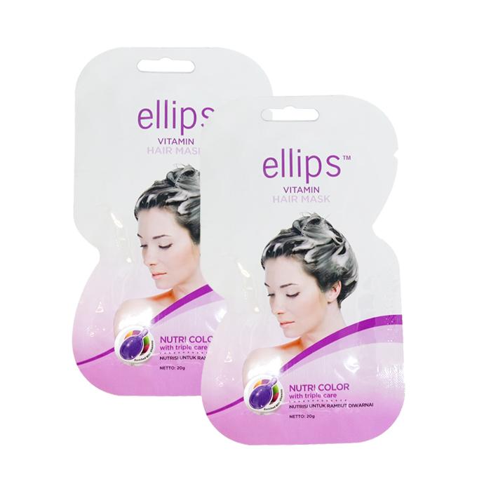 Combo 2 kem ủ tóc ellips - dưỡng chất nuôi tóc khỏe - chăm sóc tóc nhuộm