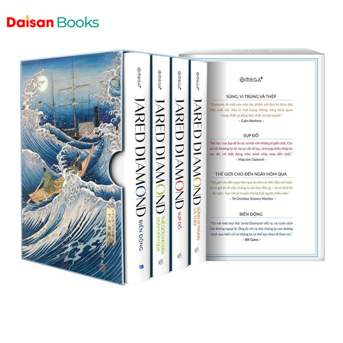 Bộ sách lịch sử nhân loại - jared diamond