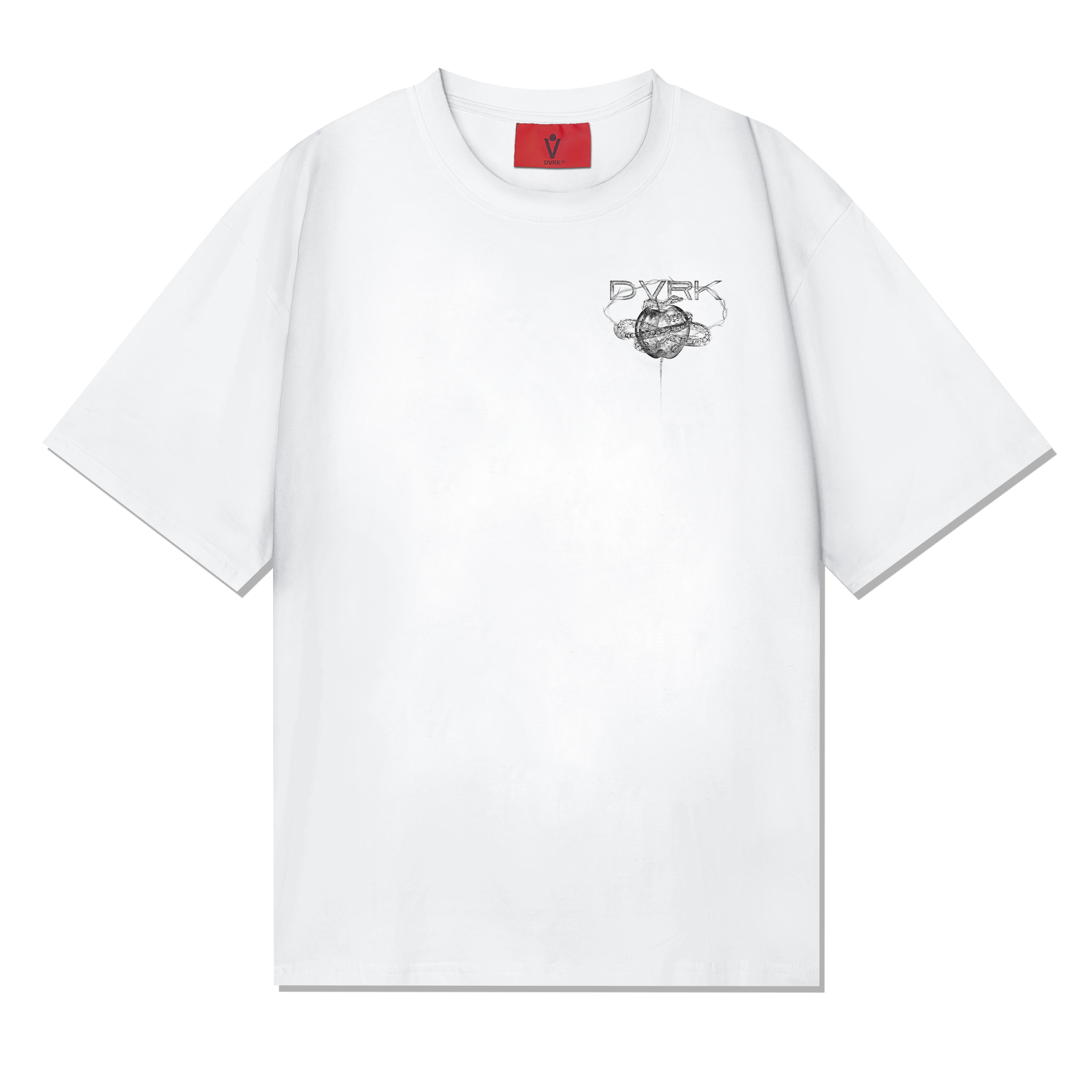 Dvrk - áo thun tay ngắn tempt - dvrk - 21ss