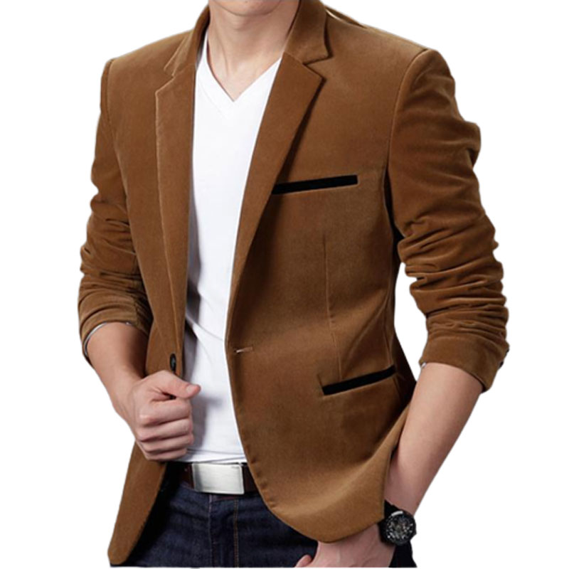 Áo vest nhung nam sang trọng lịch lãm VE-009a