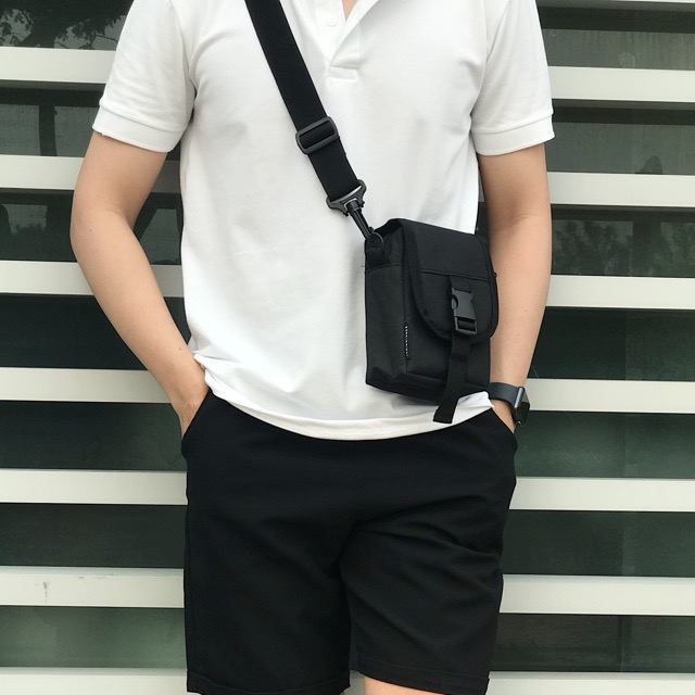 Túi đeo chéo nam nữ ,túi đeo chéo đẹp xưởng sx_màu đen