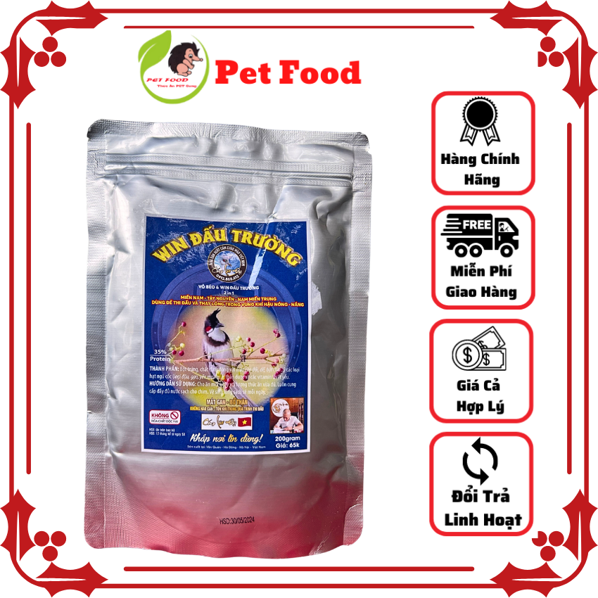Win đấu trường, cám lão đại, cám win đấu trường gói 200g