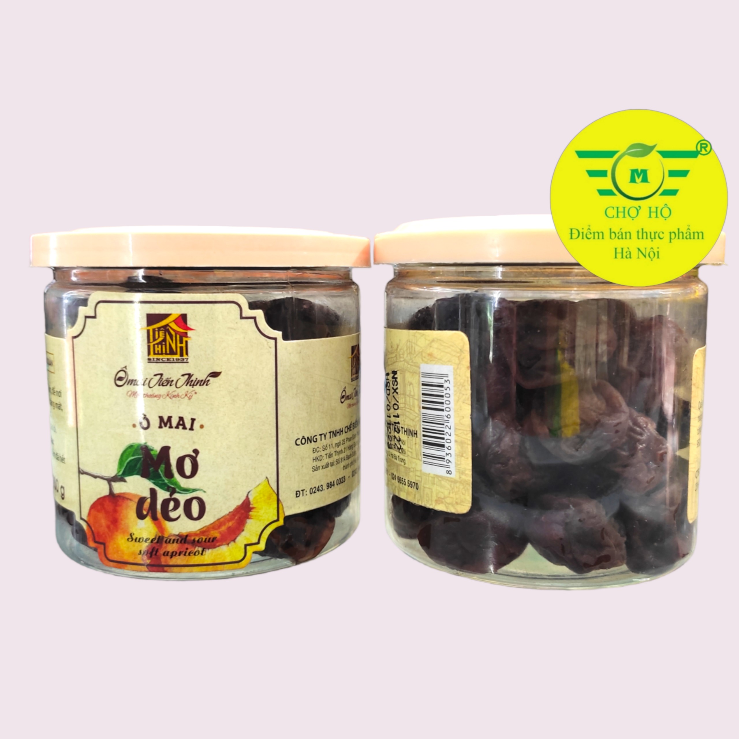 Ô mai Hà Nội - Ô mai mơ dẻo - 200g - Ô mai Tiến Thịnh