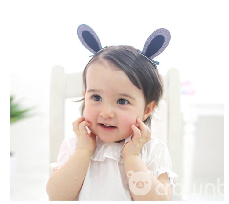 Set 2 Kẹp Tóc Đôi Tai Mèo / Thỏ Dễ Thương Kiểu Dáng Hàn Quốc Cho Bé Yêu - TTGT89