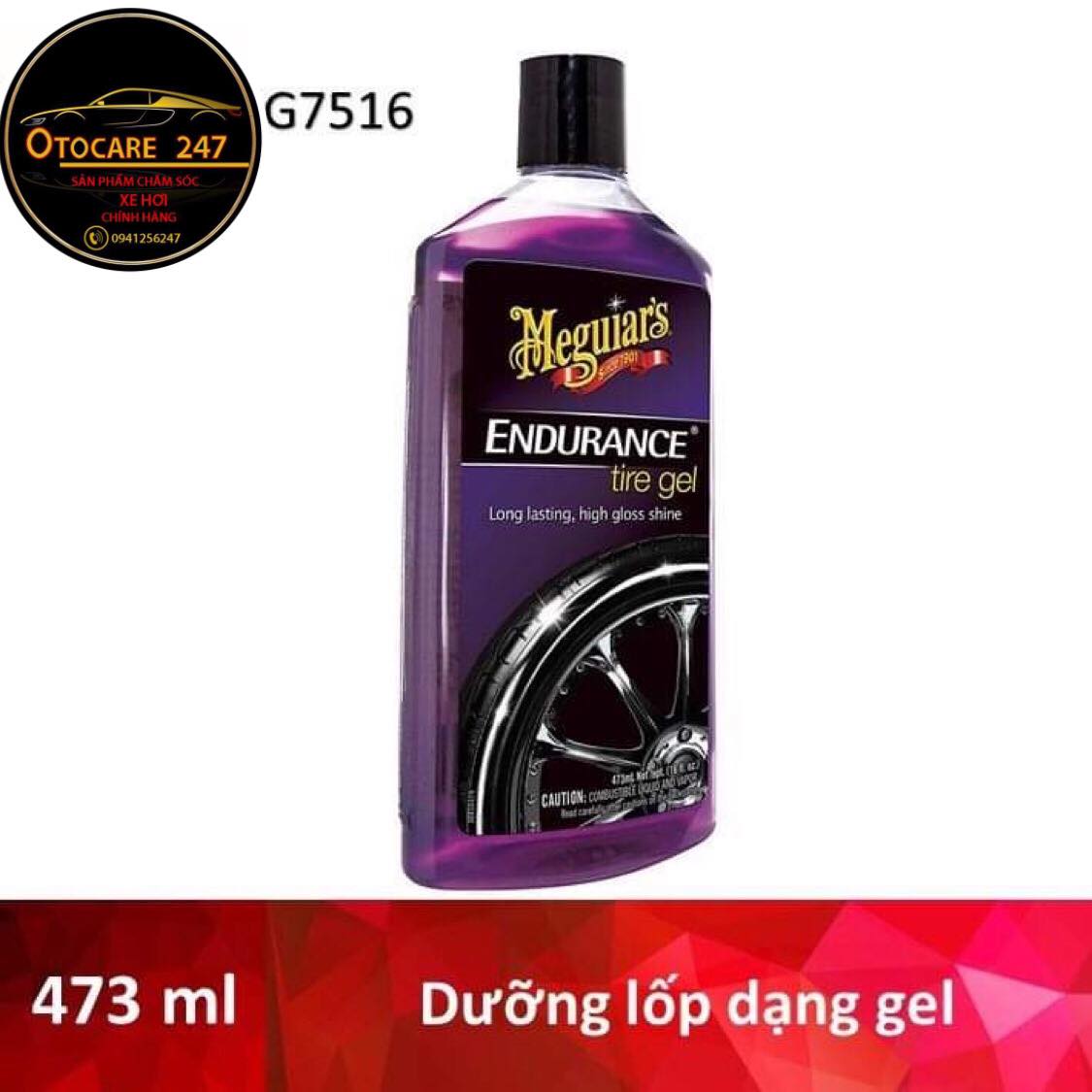 Dưỡng lốp ô tô dạng Gel - Meguiars