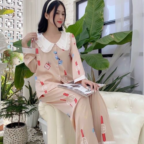 Đồ pijama lụa latin quần dài tay dài size m-l -40-55 kg hcm