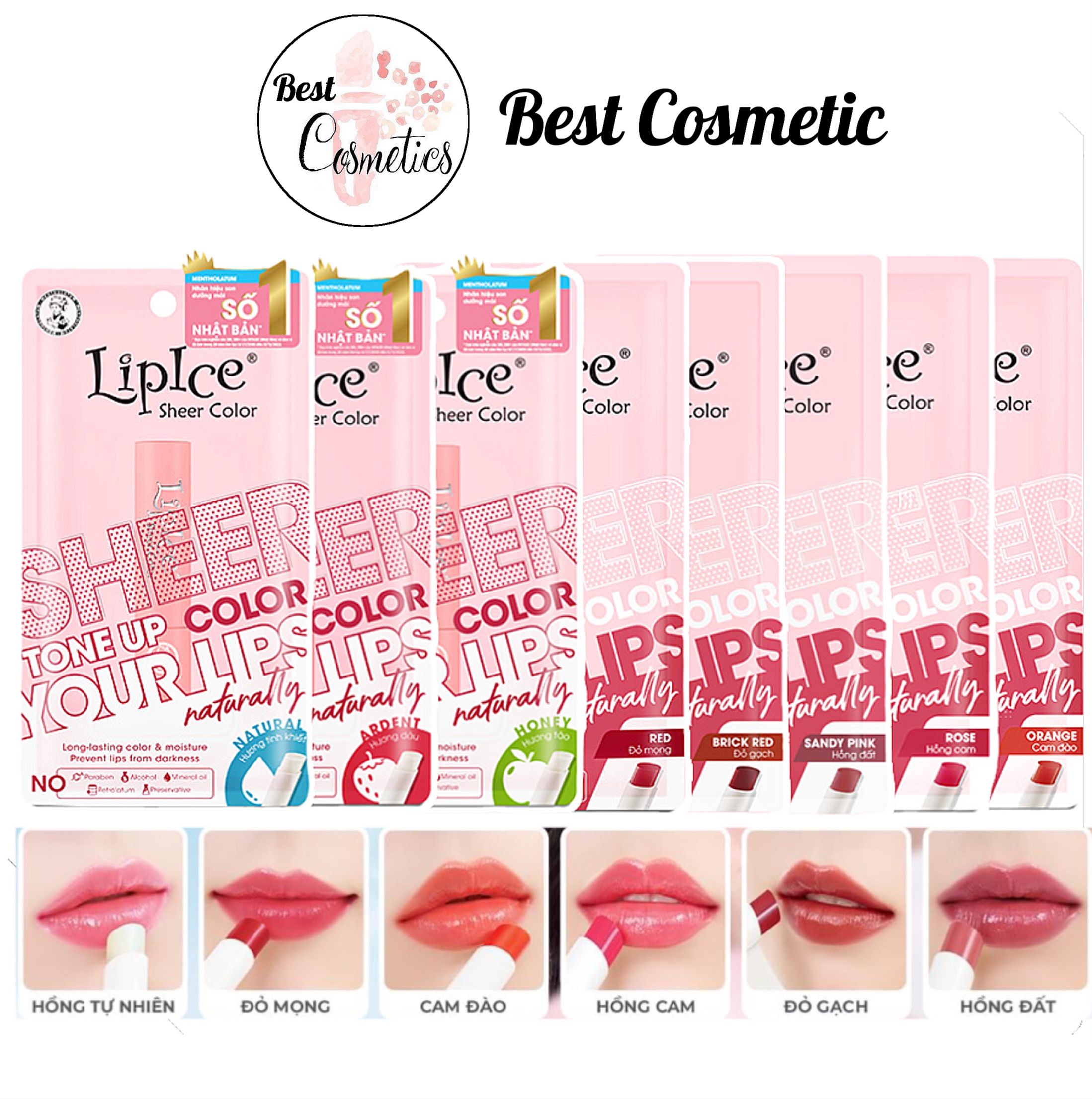 (PHIÊN BẢN MỚI) Son Dưỡng Có Màu Tự Nhiên - LipIce Sheer Color