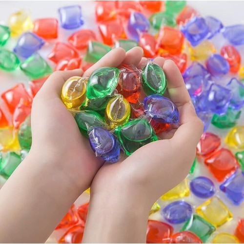 Hộp 30 viên giặt xả quần áo 3 trong 1 nhiều mùi-HỘP 30 VIÊN GIẶT + SẢ QUẦN ÁO GEL BALL