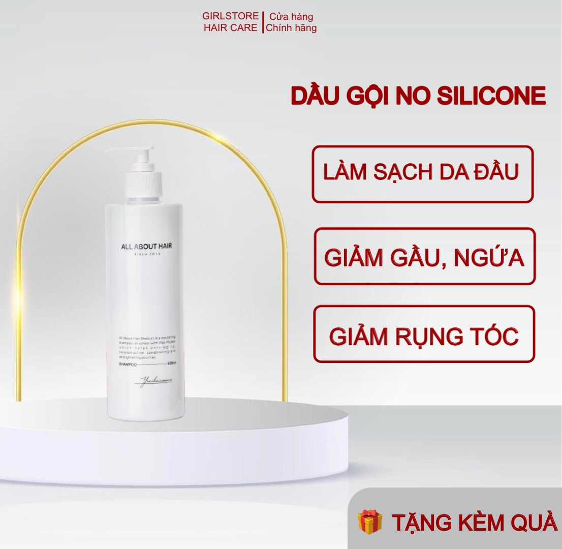 [Chính Hãng] DẦU GỘI ALL ABOUT HAIR GIẢM RỤNG, GIẢM BẾT TÓC