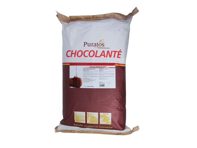 Bột socola nguyên chất không đường Puratos 100g TA0102