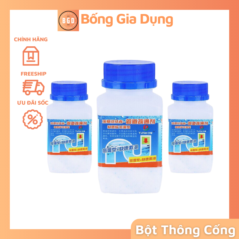 ComBo 2 Hộp Thông Cống Xanh Hàn Quốc Thông Tắc Bồn Cầu Đường Ống Hiệu Quả