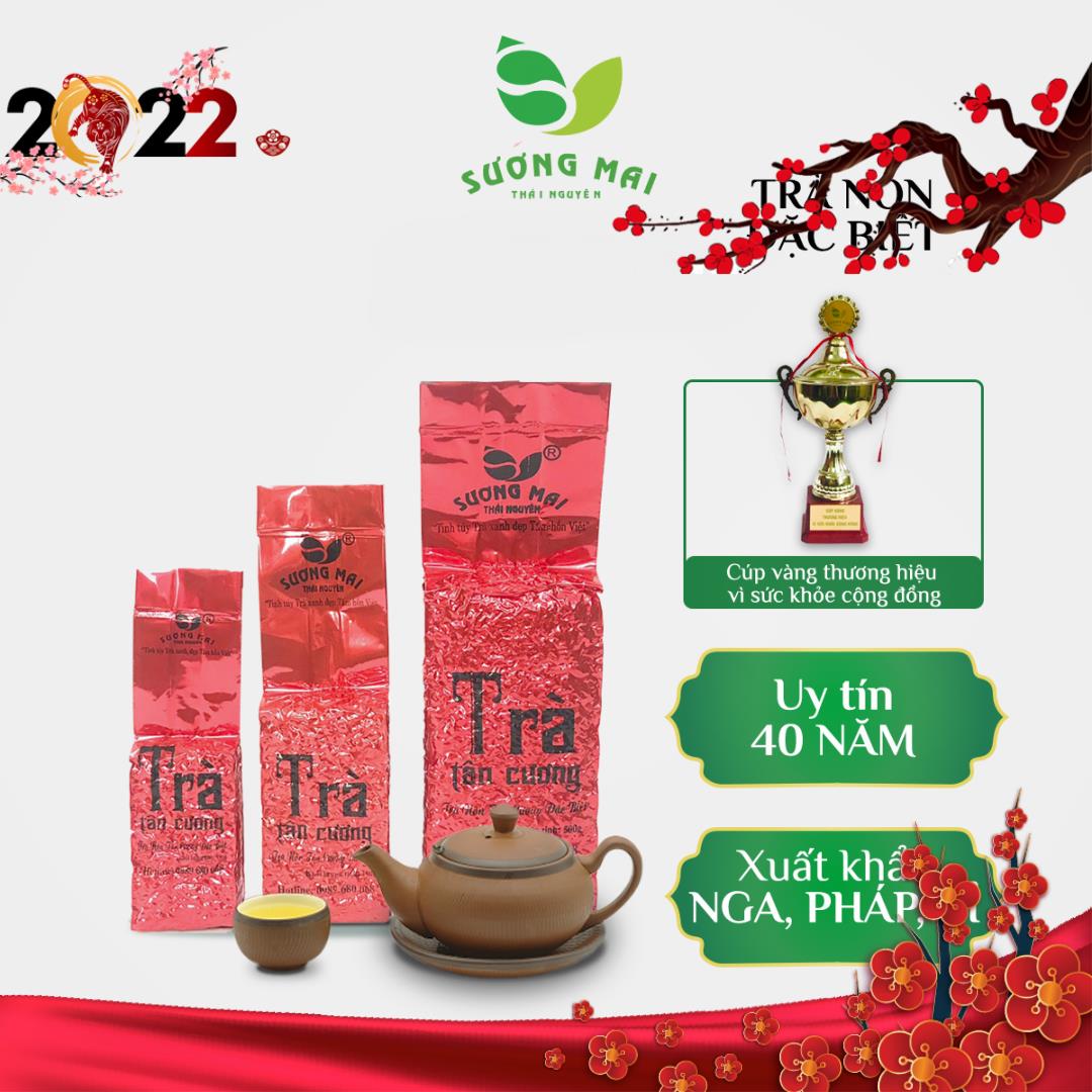 Trà nõn tân cương đặc biệt sương mai, trà xanh thái nguyên thượng hạng 1 đổi 1 trong 30 ngày - sm00056