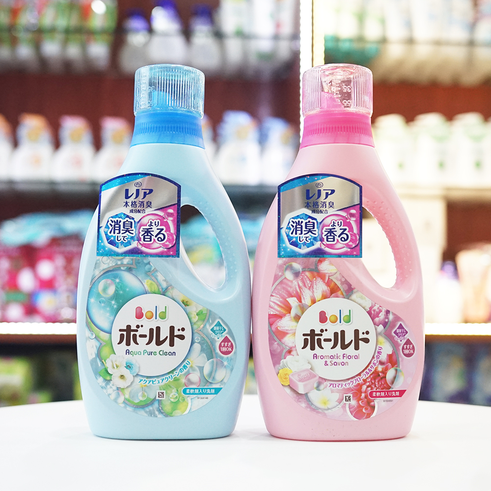 Nước Giặt Xả 2 trong 1, nước giặt xả đa năng Bold P&G 850G Nhật Bản