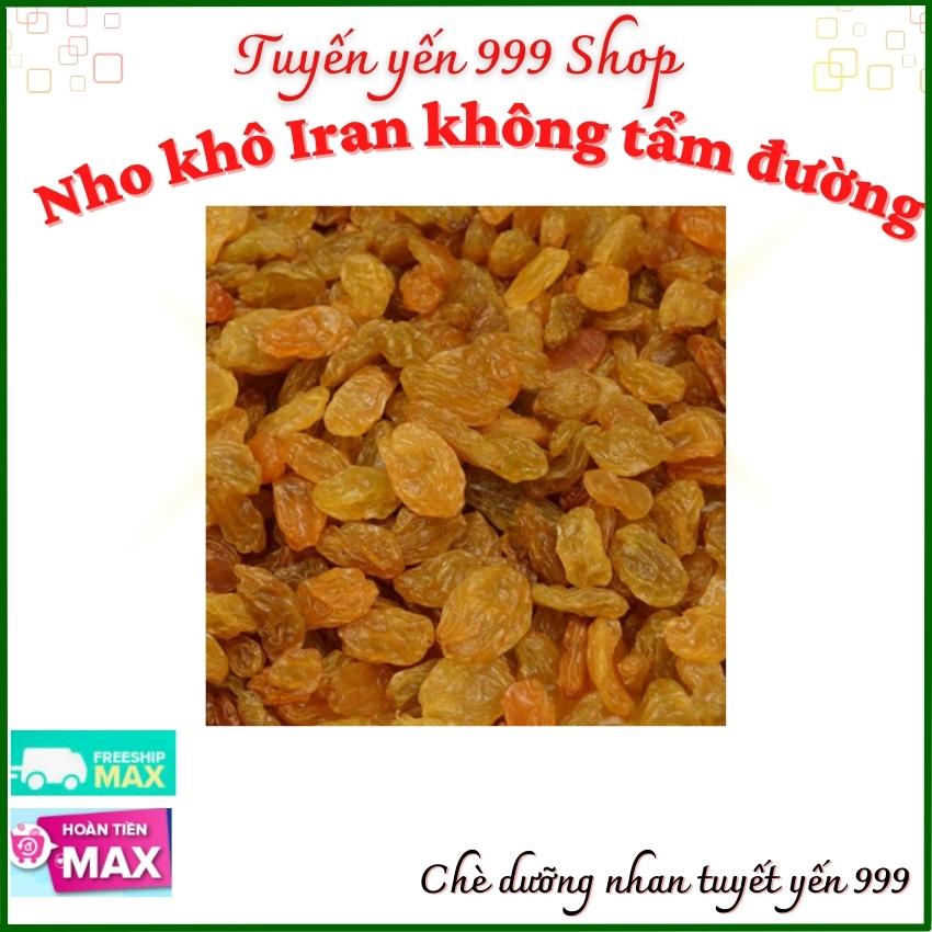 100 gr nho khô vàng Iran không tẩm đường-Tuyết yến 999