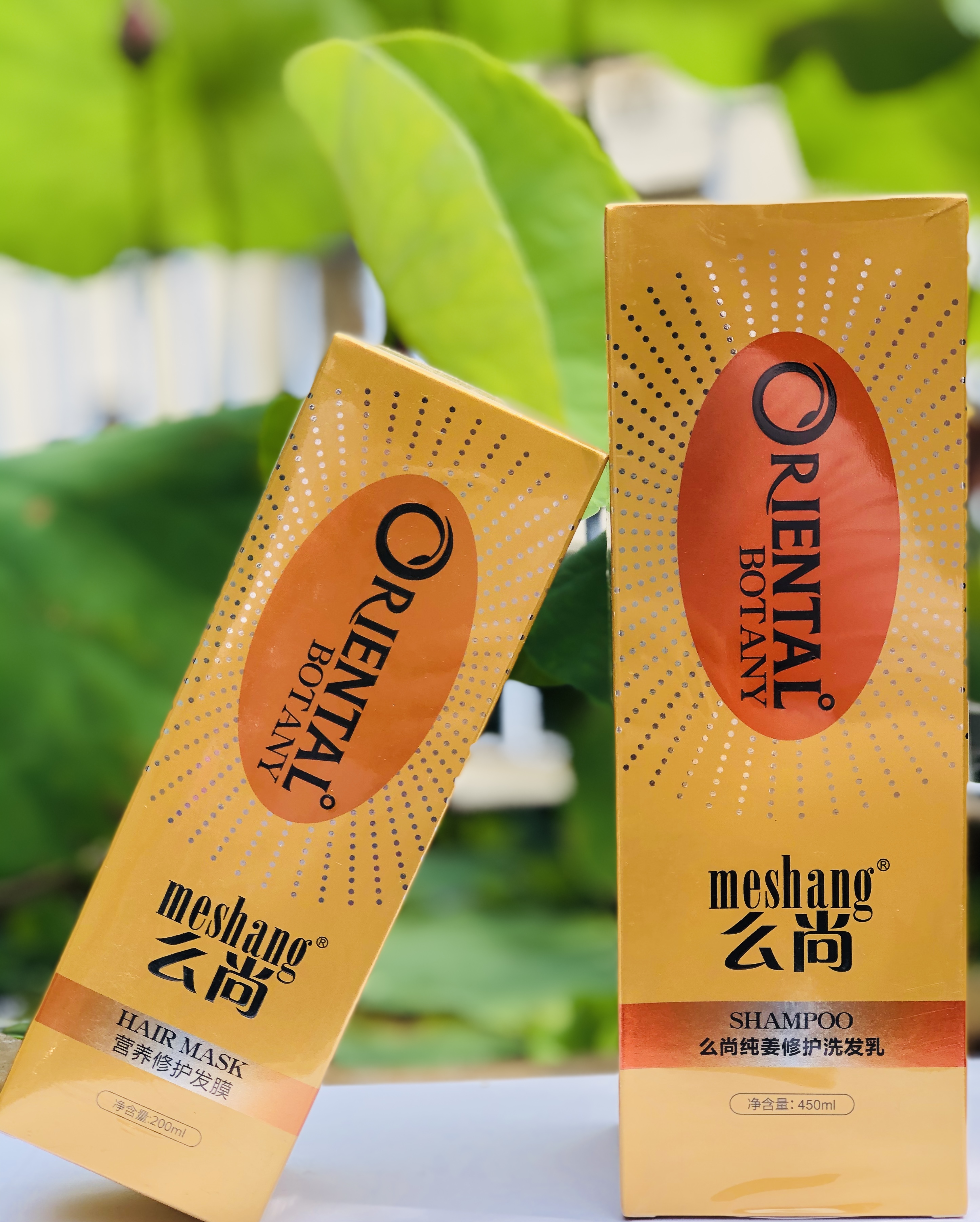 [HCM]Dầu gội & dầu xả Gừng Meshang – Giải pháp phục hồi hư tổn và chống rụng tóc