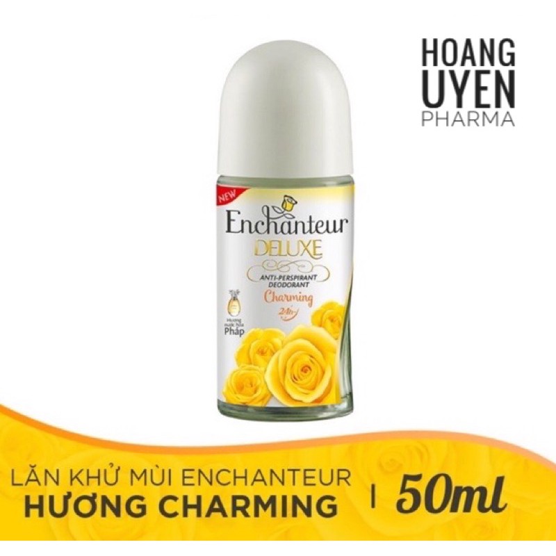 Lăn khử mùi Enchanteur Deluxe Charming chai 50ml
