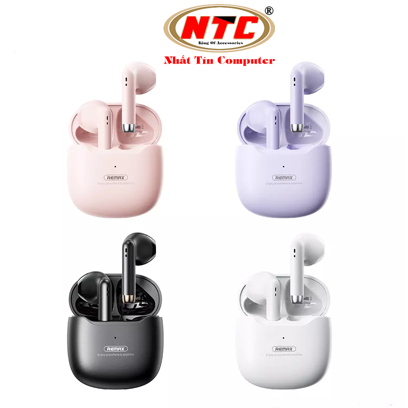 Tai nghe Bluetooth TWS Remax TWS-19 Marshmallow Series V5.3, Pin 5H - Nhat Tin Authorised Store