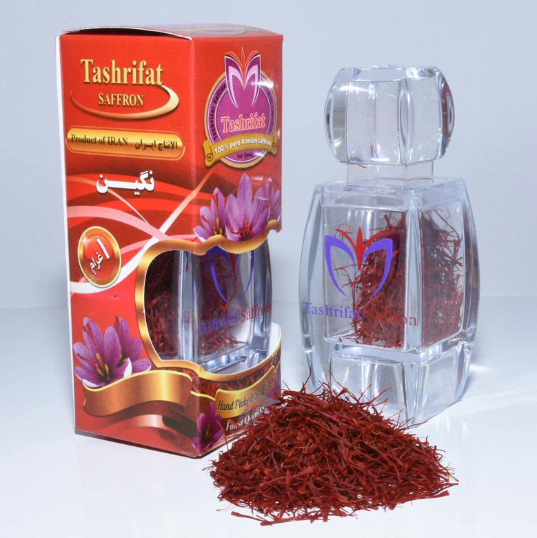 Nhụy Hoa Nghệ Tây Tashrifat Premium Negin Saffron Iran Loại Chuẩn 1 Gram ( Nguyên Mẫu)