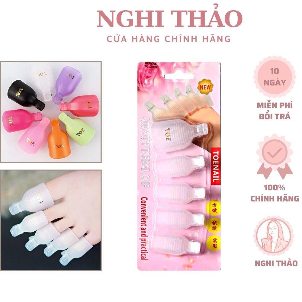 Kẹp ủ móng chân set 5 cái