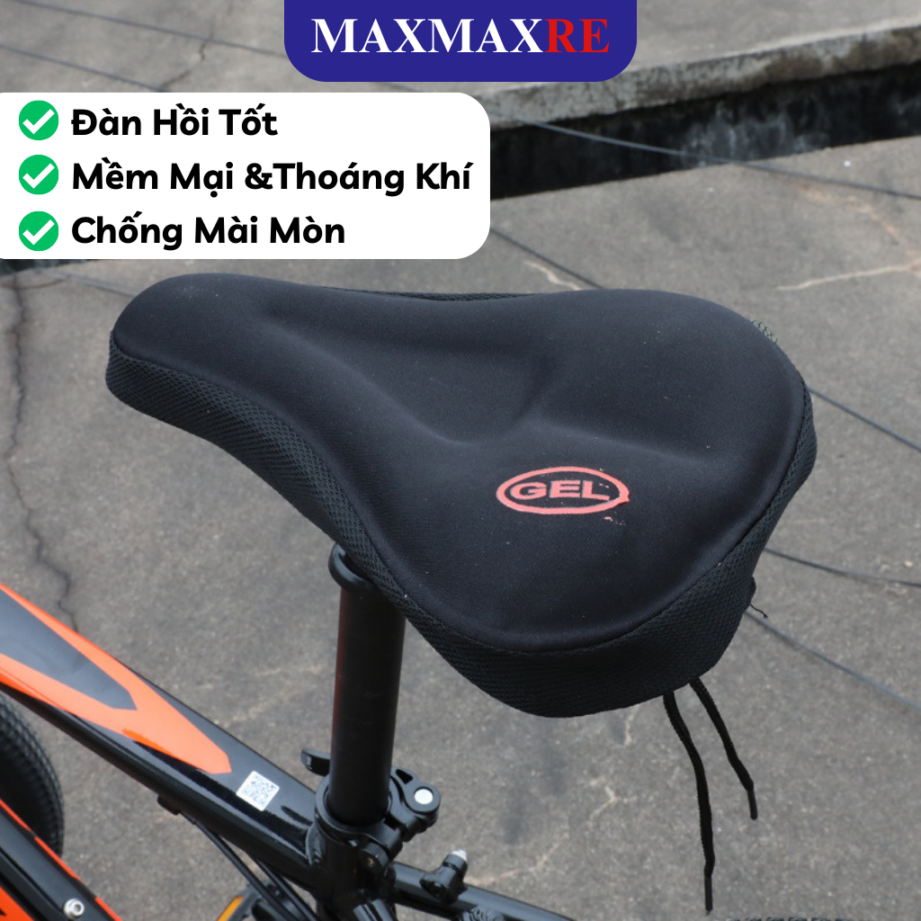 Bọc yên xe đạp thể thao có đệm siêu êm phù hợp nhiều loại xe