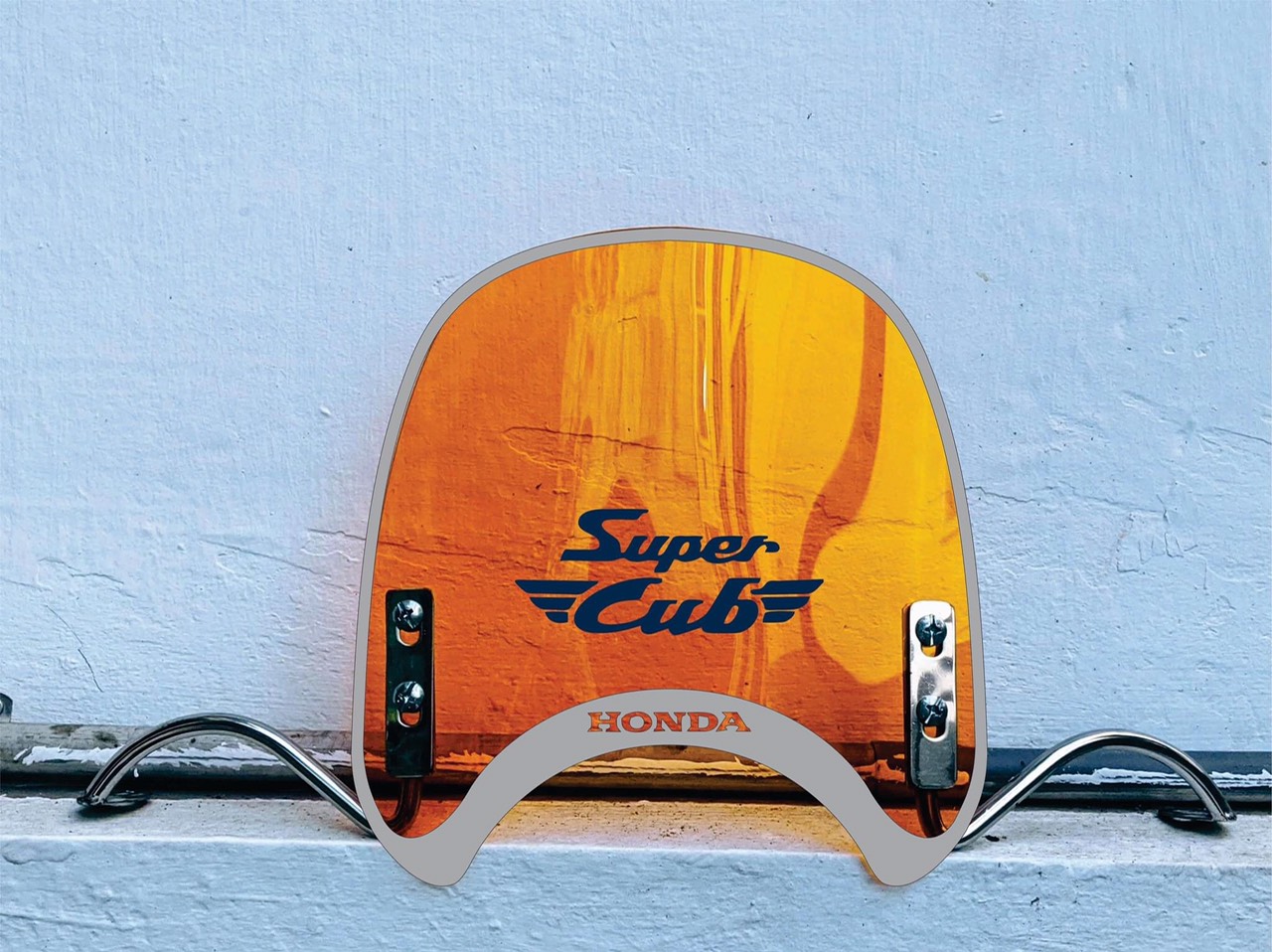 Kính chắn gió xe cub đèn tròn Fairing Cub Original