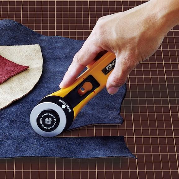 [HCM]Dao Cắt Da Vải Simili-Rotary Cutter OLFA