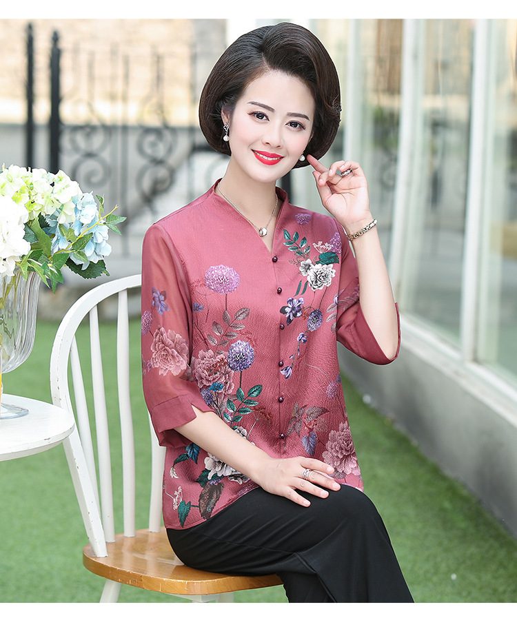 Áo nữ trung niên