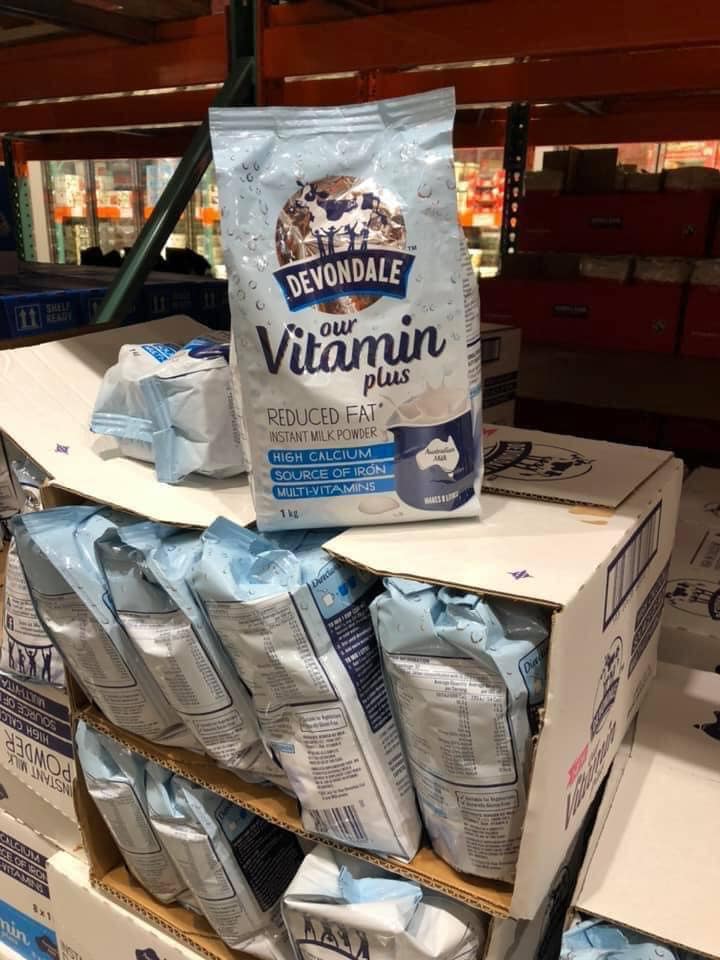 Sữa tươi dạng bột Devondale Our Vitamin Plus 1kg