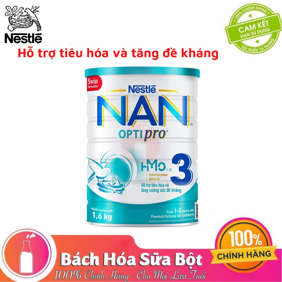 Sữa bột nan optipro 3 1600g
