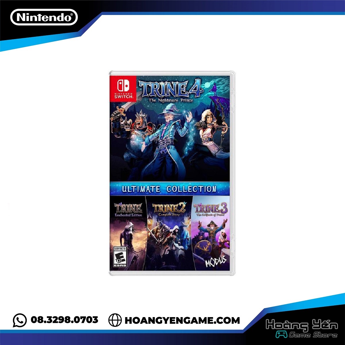 Thẻ game Trine Ultimate Collection Nintendo Switch