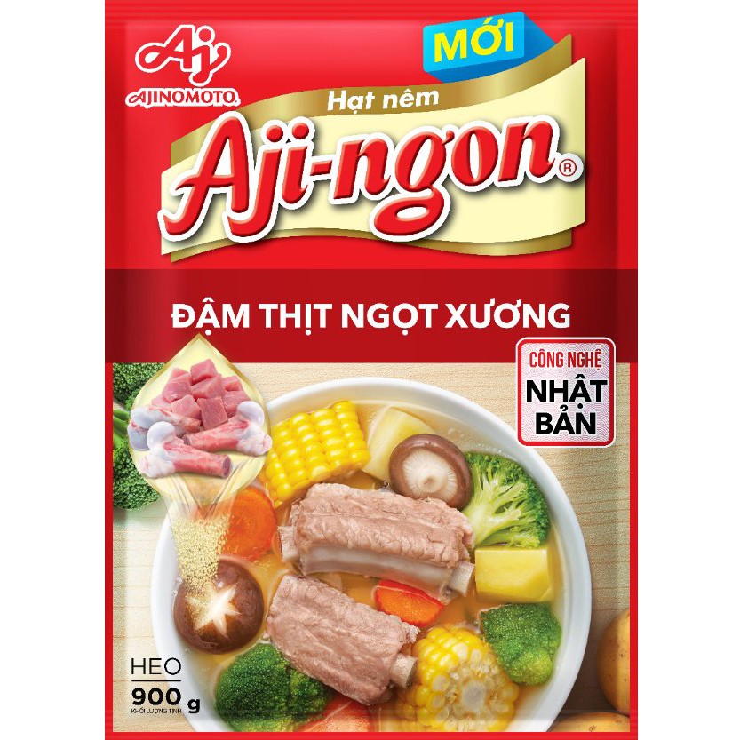 Hạt nêm aji-ngon heo 900g