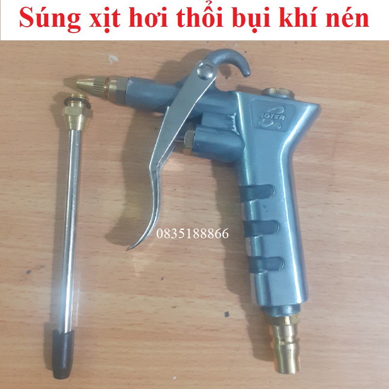 Sung xịt hơi thổi bụi máy nén khí