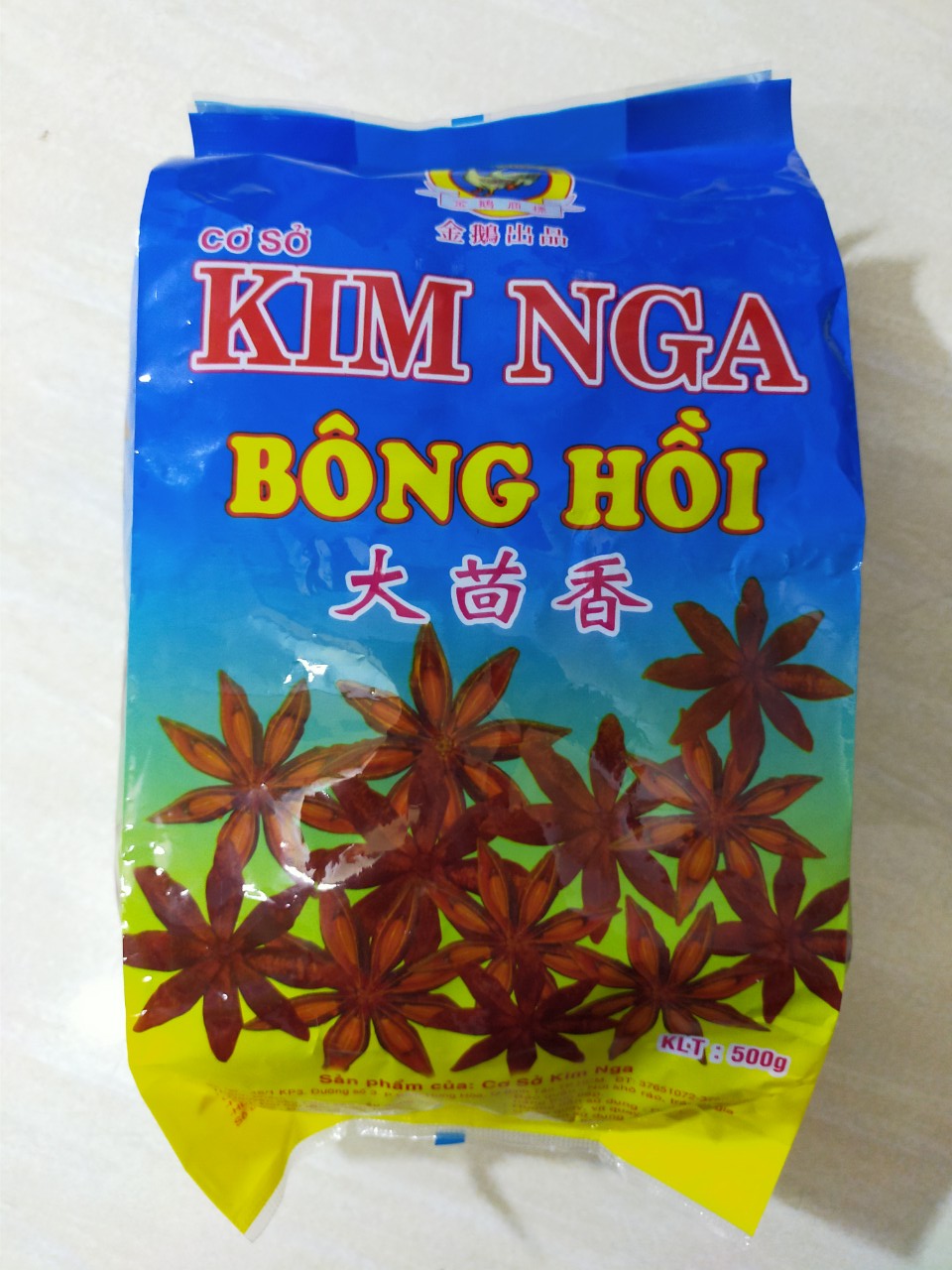 Bông hồi - kim nga - gói 500g