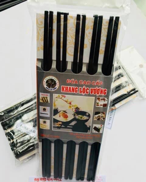 10 ĐÔI ĐŨA CAO CẤP KHANG LỘC VƯỢNG - 100% gỗ tự nhiên