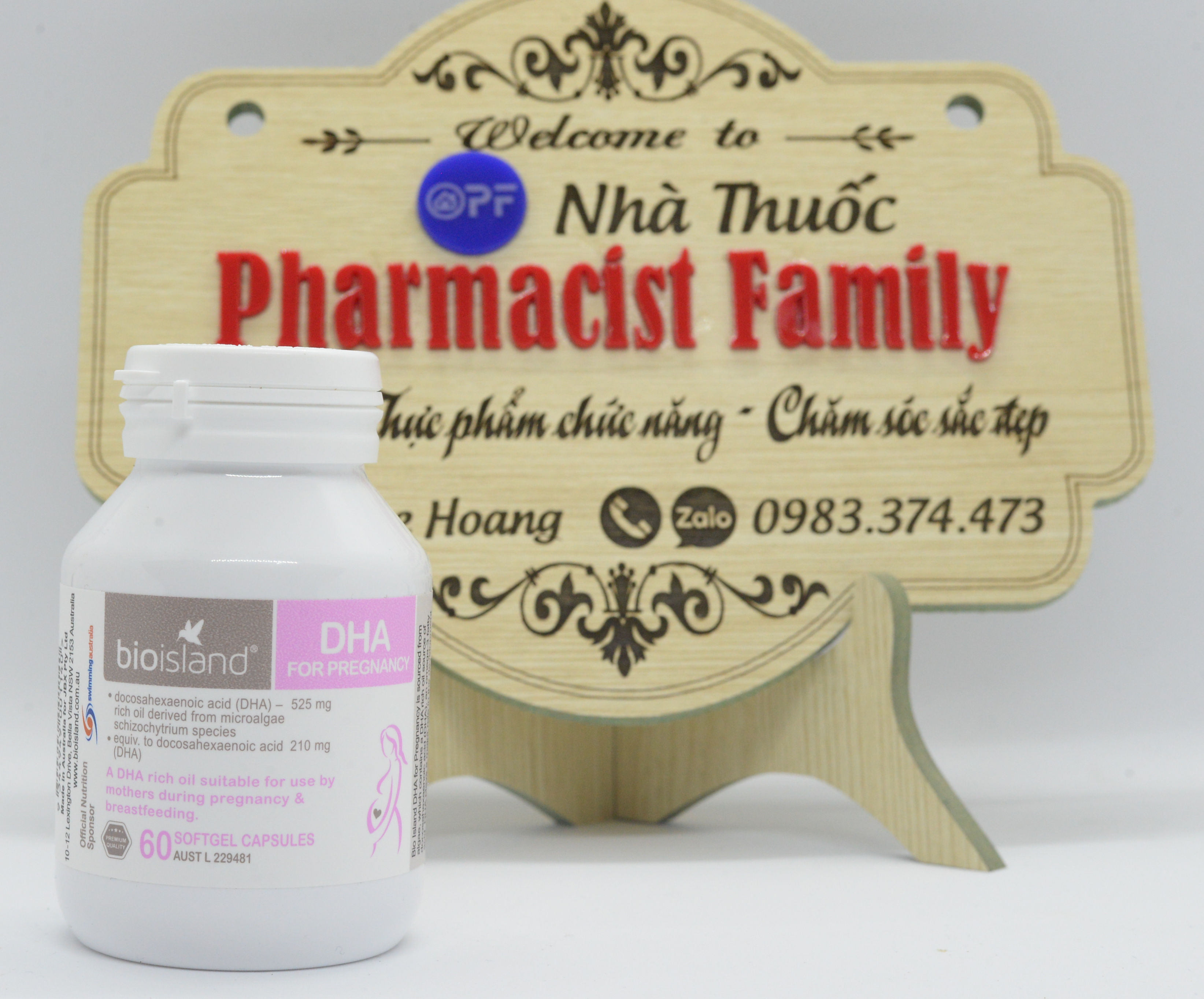 Dha bioisland pregnancy dha cho bà bầu - 60 viên