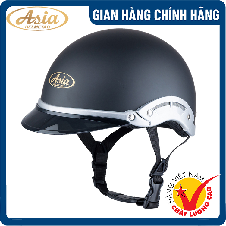 Nón Bảo Hiểm Xe Máy - Asia MT-126 - Hàng Chính Hãng, Bảo Hành 1 Năm